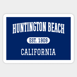 Huntington Beach CA Sports Print Design Magnet